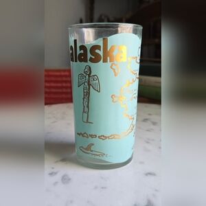 Alaska Hazel-Atlas Vintage Souvenir Glass Tumbler